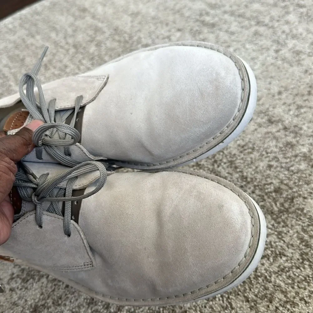 Clark’s Collection Nubuck Leather Golf String-Up Men’s Shoes 12